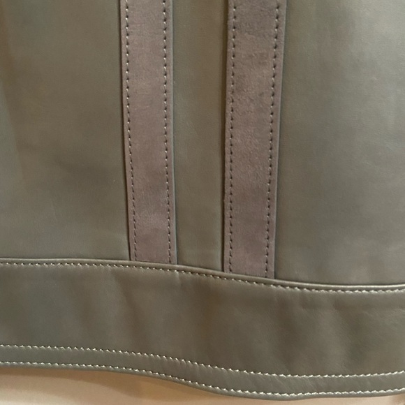 Men’s Coach Leather Blouson Jacket, Size 50 - Picture 9 of 16